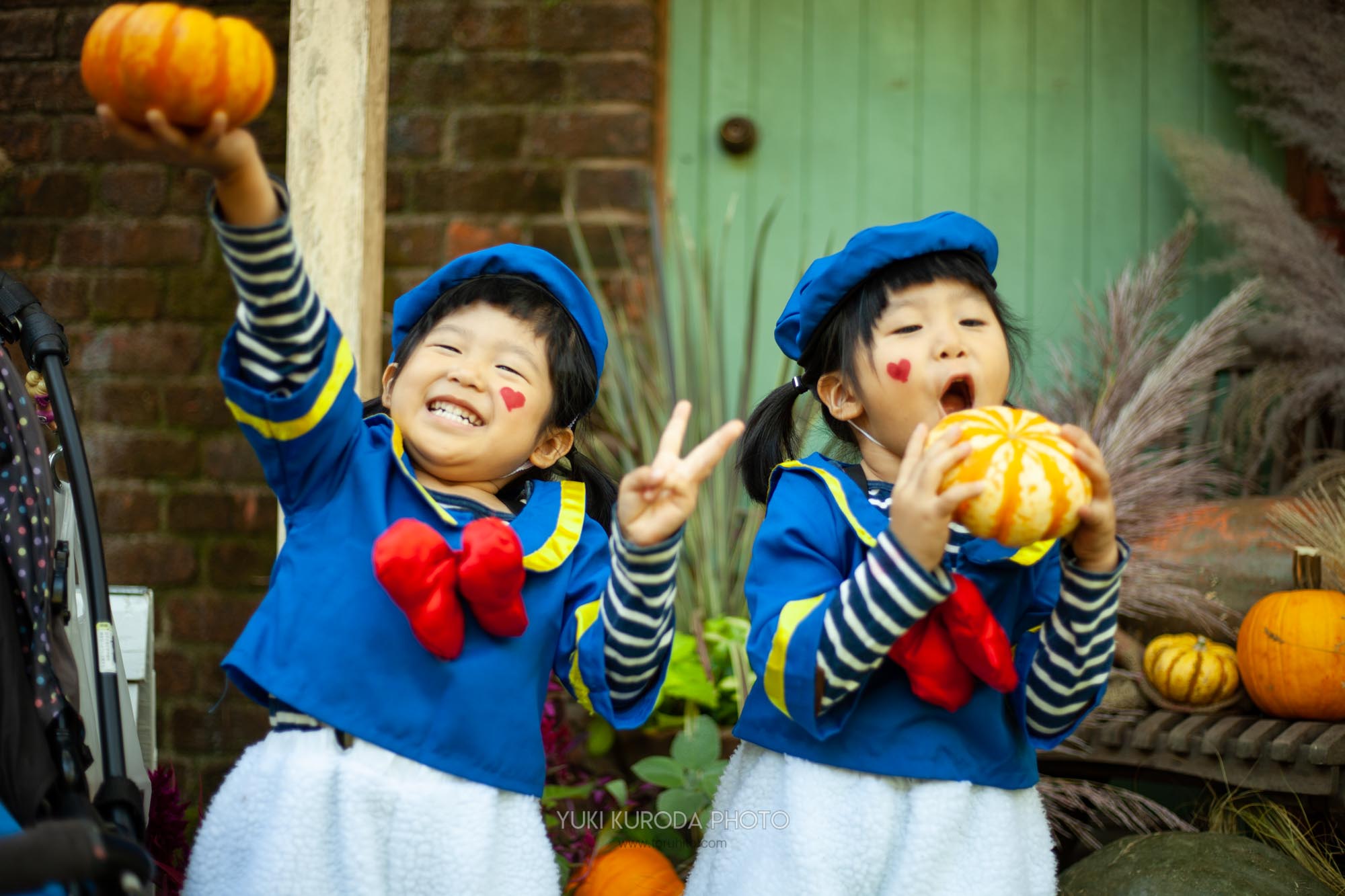 ドナルドダックルック！？ 英国式庭園Halloween撮影会